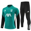 Liverpool Felpe da Allenamento Quarto-Zip 2025-26 Verde per Uomo
